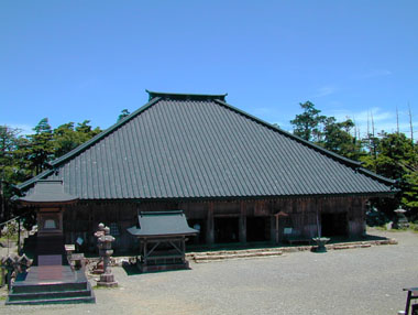 写真：大峰山寺