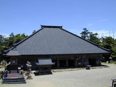 写真：大峰山寺