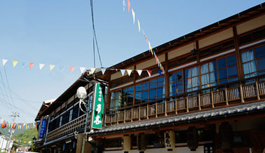 写真：洞川温泉街